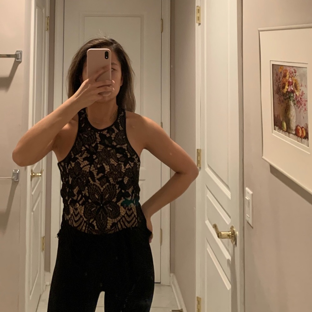 Express Lace Top - Picture 2 of 8
